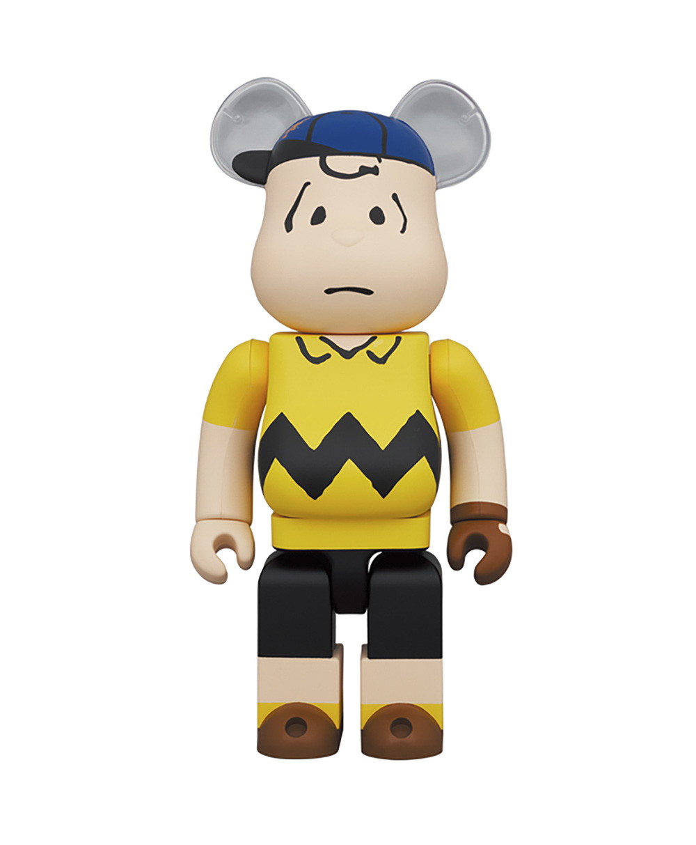 Bearbrick MLB x Peanuts - Charlie Brown (New York Mets) von